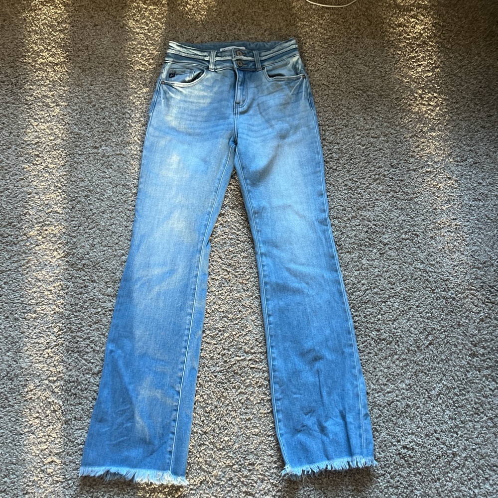 KanCan Light Blue Straight Leg Jeans